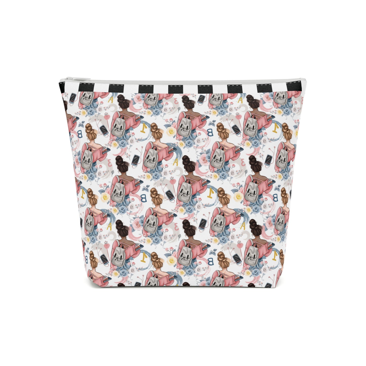 Study Chic Cotton Cosmetic Bag