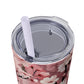 Cherry Blossom Skinny Tumbler with Straw - 20oz Floral Drinkware