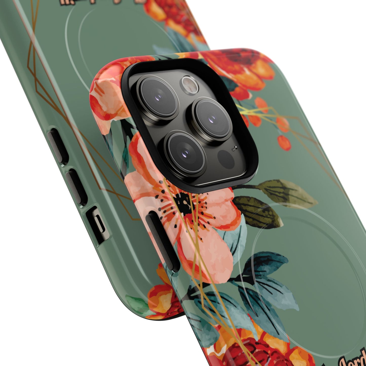 The Lord will Fight for You Exodus 14:14, Inspirational Gift, Tough iPhone Magnetic Case Scripture, Sunflower Bible Verse, MagSafe® iPhone® Tough Case, iPhone 14, iPhone 15, iPhone 16, Pro, Pro Max, Plus.