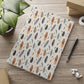 Whispering Feathers Hardcover Notebook with Puffy Covers