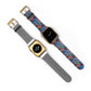 Psychedelic Visions Colorful Artistic Watch Band - Vibrant Design for Unique Style.