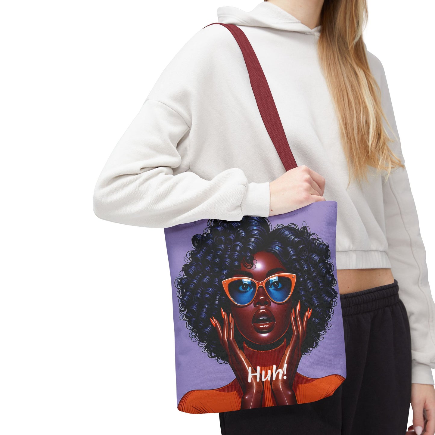 Afro Luxe Glow Tote Bag