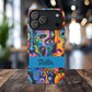Psychedelic Visions Vibrant Samsung, iPhone and Google Pixel Phone Cases - Colorful Artistic Design