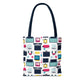 Techie Tote Bag - Stylish Personalized Tote for Students, Gift for Tech Lovers, Eco-Friendly Shopping Bag, Back to School.