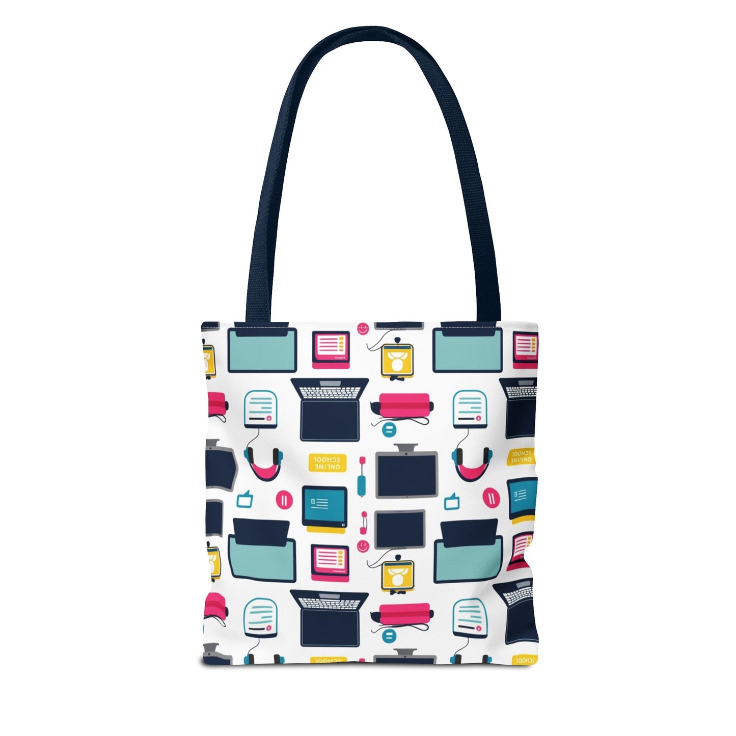 Techie Tote Bag - Stylish Personalized Tote for Students, Gift for Tech Lovers, Eco-Friendly Shopping Bag, Back to School.
