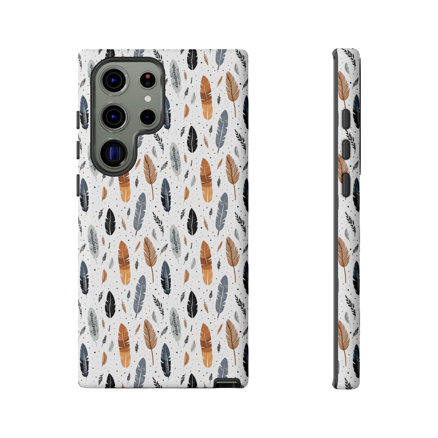 Whispering Feathers iPhone, Samsung and Google Tough Cases