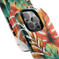 Tropical Monstera Leaf Phone Case - Stylish Tough Magnetic Cases, Floral Protection, Summer Vibe, Gift for Nature Lovers, Trendy Mobile Accessories
