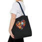 Patched Heart Tote Bag