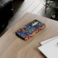 Psychedelic Visions Vibrant Samsung, iPhone and Google Pixel Phone Cases - Colorful Artistic Design
