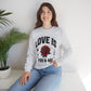 Love is ... Valentines Unisex Heavy Blend™ Crewneck Sweatshirt.