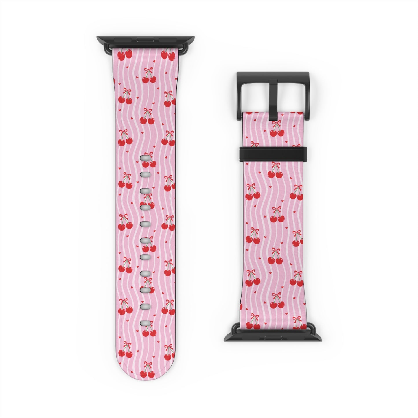 Cherry Blossom Dreams Watch Band — Cute Retro Kawaii Apple Watch Strap