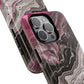 Stylish Magnetic iPhone Cases for Tough Protection, Trendy iPhone Covers, Gift for Teens, Modern Tech Accessories, Marble iPhone Design Cases