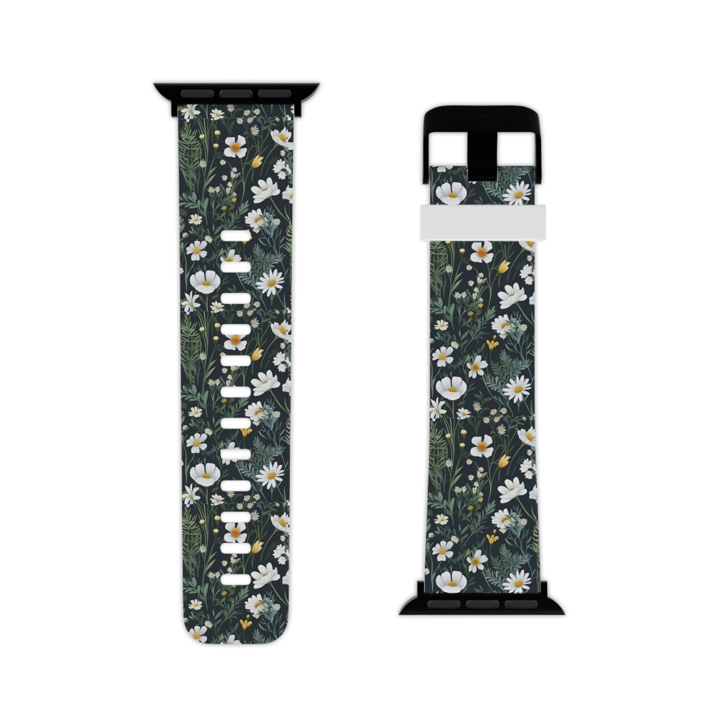 Daisy Delight Floral Apple Watch Band - Stylish & Comfortable for Any Occasion
