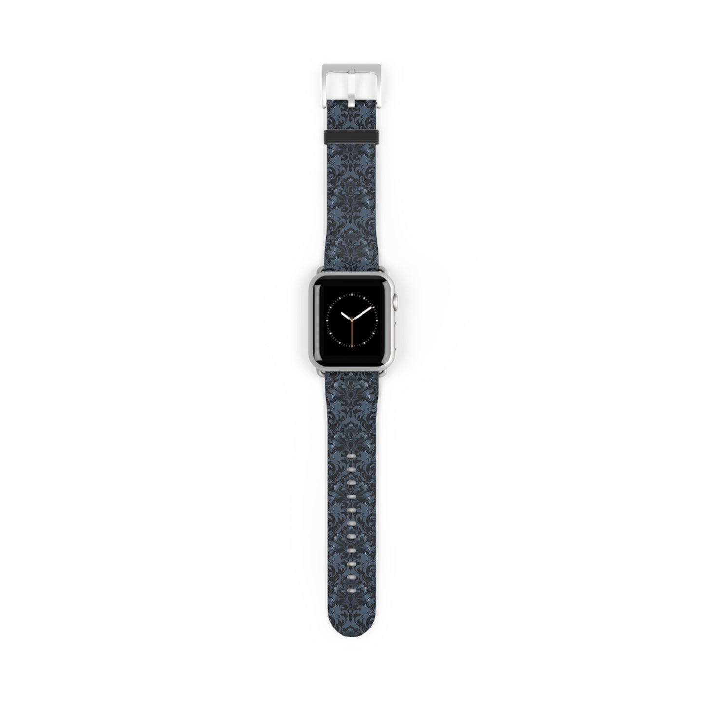 Opulent Dusk Elegant Floral Watch Band - Stylish Accessory for Daily Wear.