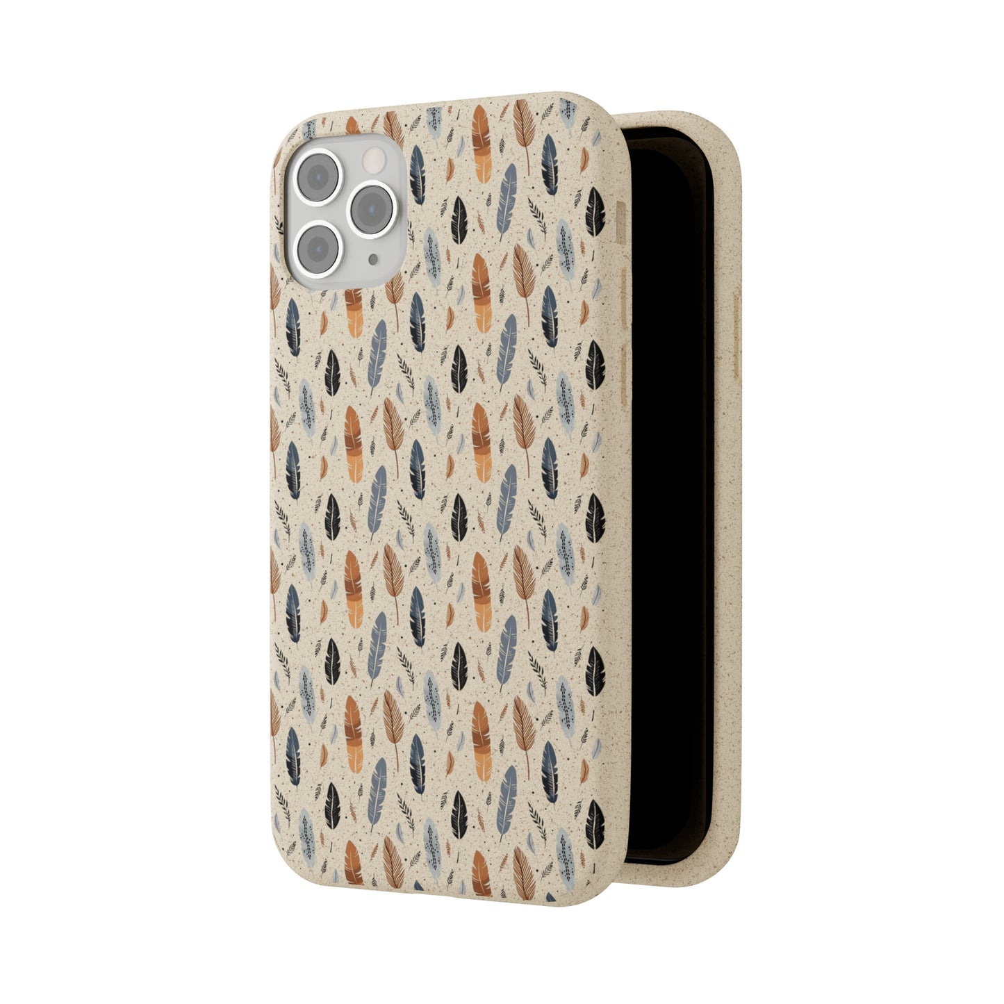 Whispering Feathers iPhone Biodegradable Cases