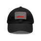 'ELOHIM, GENESIS 1:1- Stylish Dad Hat with Leather Patch | Great for Gifts for All, Casual Wear, Outdoor Activities, and Religious Events