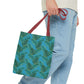 Turquoise Tropical Bliss Tote Bag