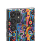 Psychedelic Visions Flexi iPhone and Samsung Case - Colorful Abstract Design.