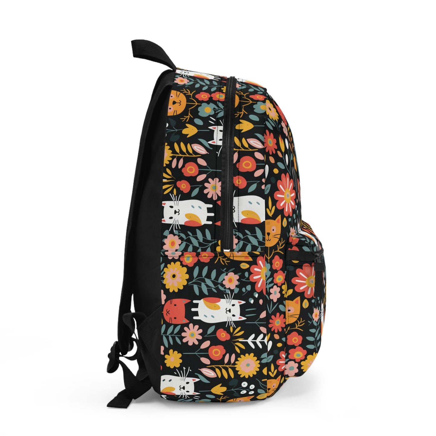 Whimsical Feline Garden Backpack