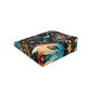 Ethereal Feathers Cotton Cosmetic Bag