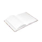 Personalized Stained Glass Lotus Blossom Hardcover Notebook — Custom Name and Affirmation Puffy Cover Journal.