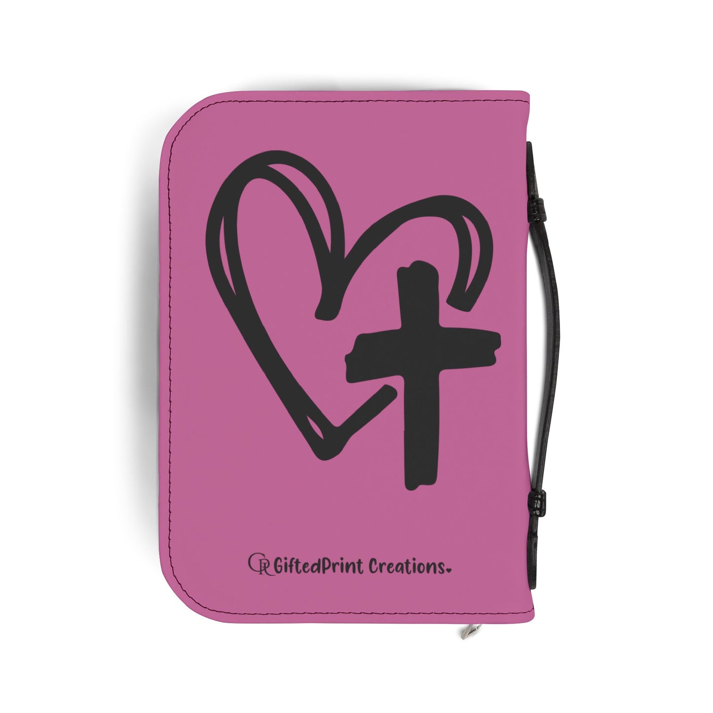 Personalized Floral Cross Bible Cover - Trust in the Lord Design| Baptism | Christening | Anniversary | Birthday Gifts.