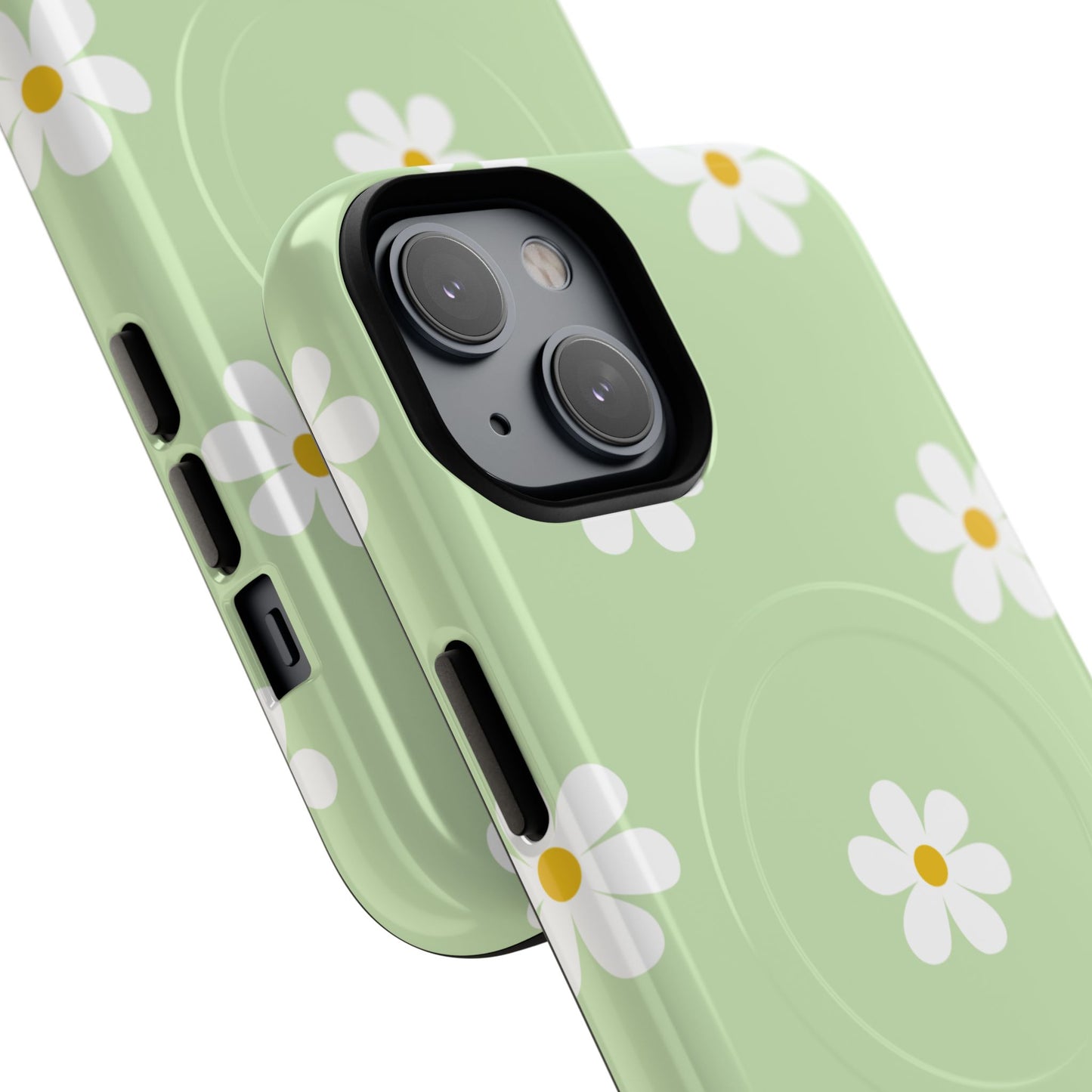 Floral Tough Magnetic Case, Flower iPhone Cover, Cute iPhone Case, Nature Inspired Accessory, Gift for Plant Lovers