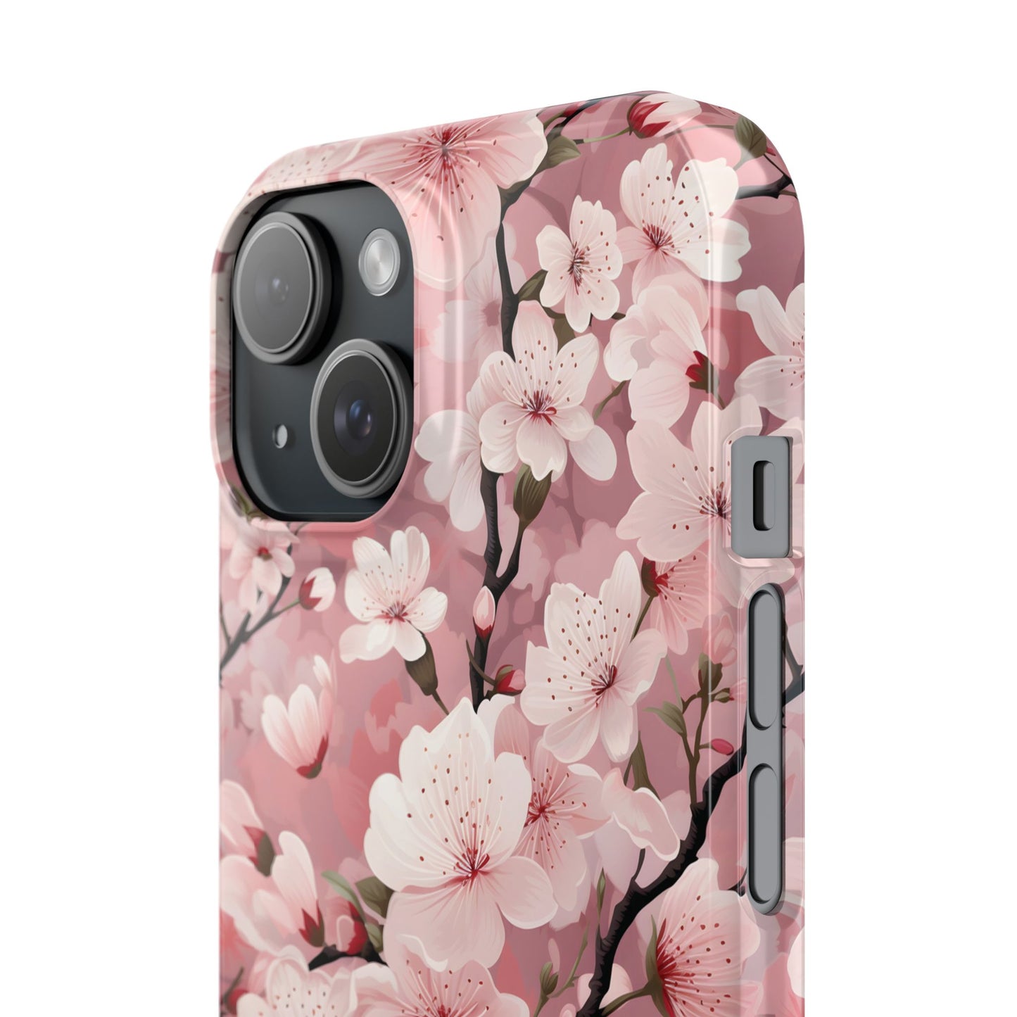 Cherry Blossom Slim Phone Cases for iPhone and Samsung