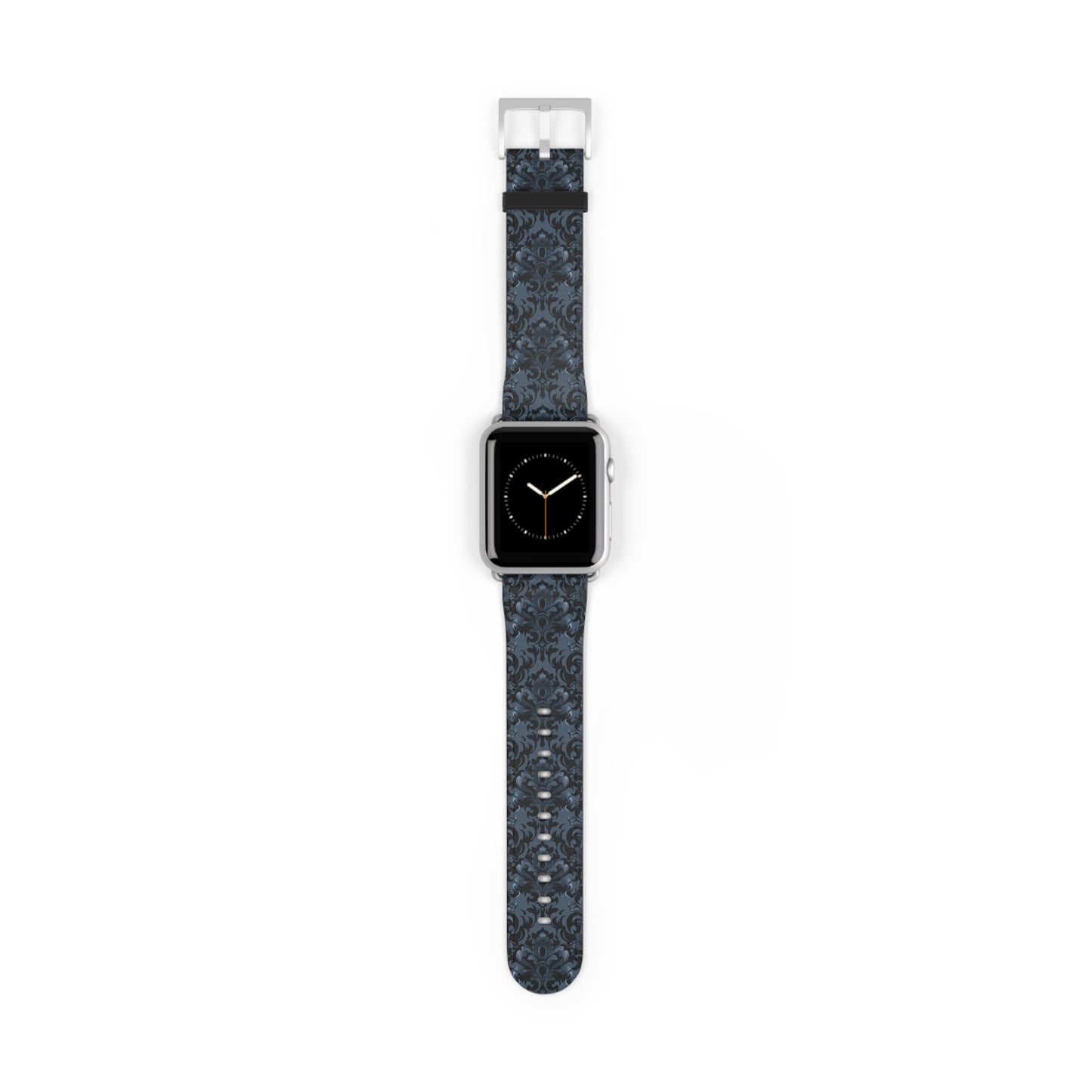 Opulent Dusk Elegant Floral Watch Band - Stylish Accessory for Daily Wear.