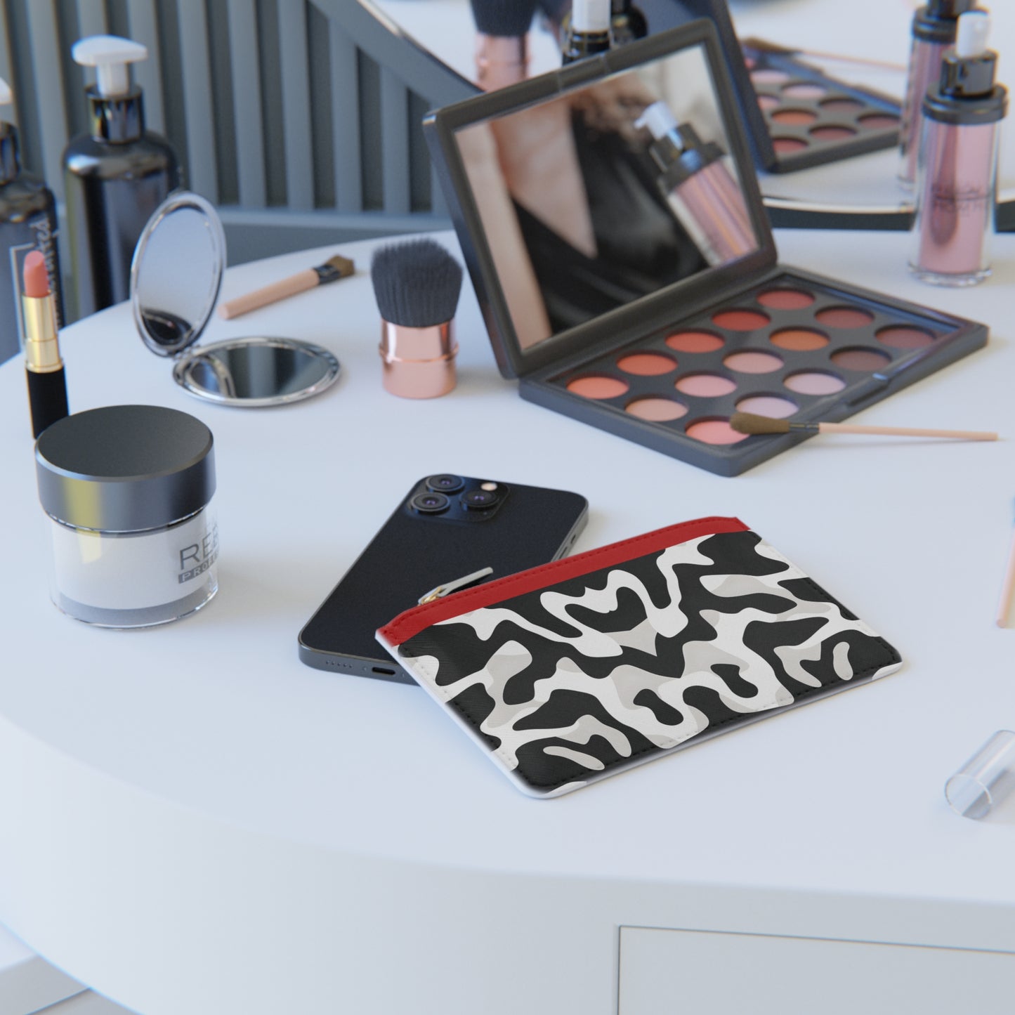 Urban Camo Mini Clutch Bag, Stylish Purse for Everyday Use, Trendy Zip Pouch for Makeup, Travel Accessory, Gift for Her