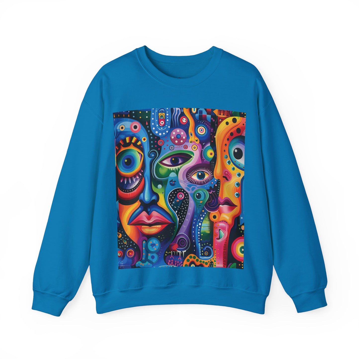 Psychedelic Visions Unisex Heavy Blend™ Crewneck Sweatshirt