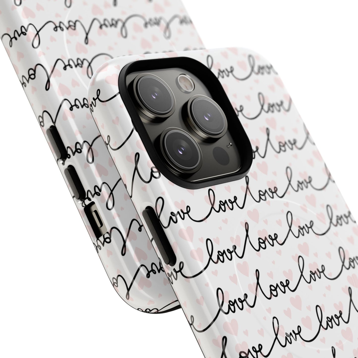 Endless Love Tough iPhone Magnetic Case - Love Design, Gift for Her, Cute iPhone Accessory, Birthday, Anniversary, Valentine's Day