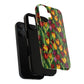 Floral Luminous Whirl Tough Magnetic iPhone Case, Stylish Protection for Everyday Life, Gift for Flower Lovers, Unique iPhone Accessory, Stained Glass iPhone Protection.