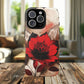 Velvet Petal Storm Tough iPhone Magnetic Cases - Stylish Protection for Your Device, Gift for Nature Lovers, Ideal for Birthdays, Holidays
