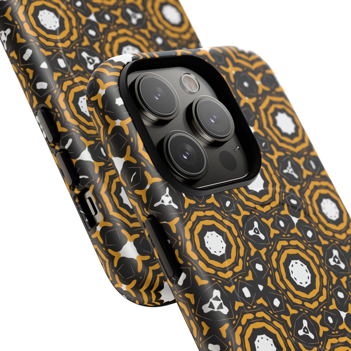 Stylish Tough Magnetic Phone Case, Unique Pattern Phone Cover, Durable Magnetic Case, Trendy Tech Accessories, Gift for Phone Lovers
