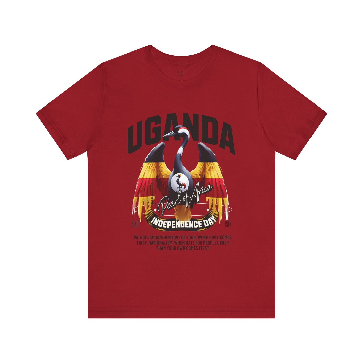 Uganda Independence Day Unisex Jersey Short Sleeve Tee