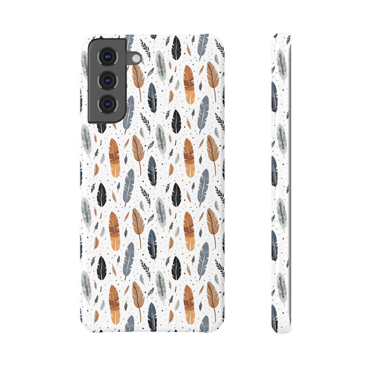 Whispering Feathers Samsung Galaxy Slim Snap Case