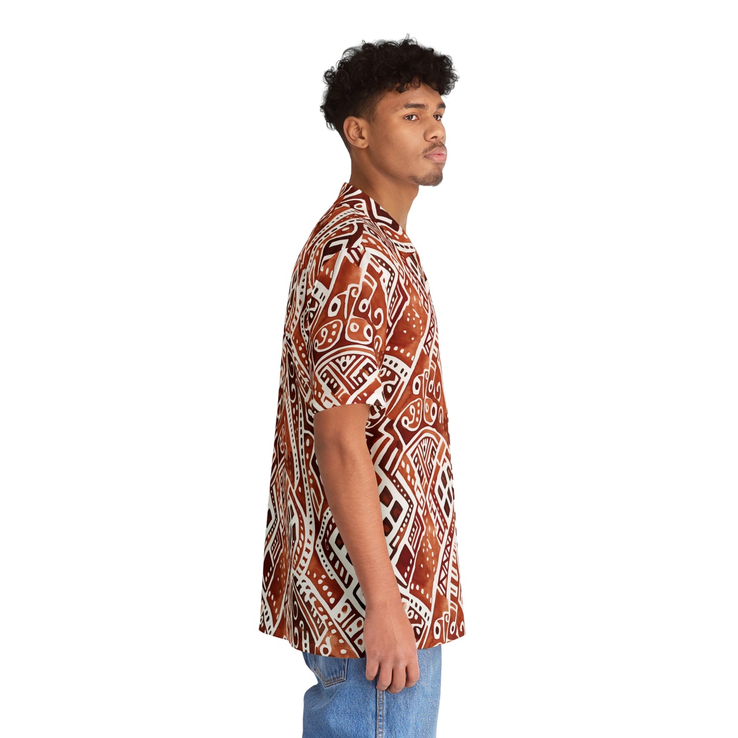 Tribal Harmony Men's Hawaiian Shirt (AOP)