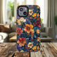 Cathedral Petals Tough Magnetic iPhone Case, Durable, Stylish, Unique Floral Design, Gifts for Her, Birthday, Everyday Use, Stained Glass iPhone Case.