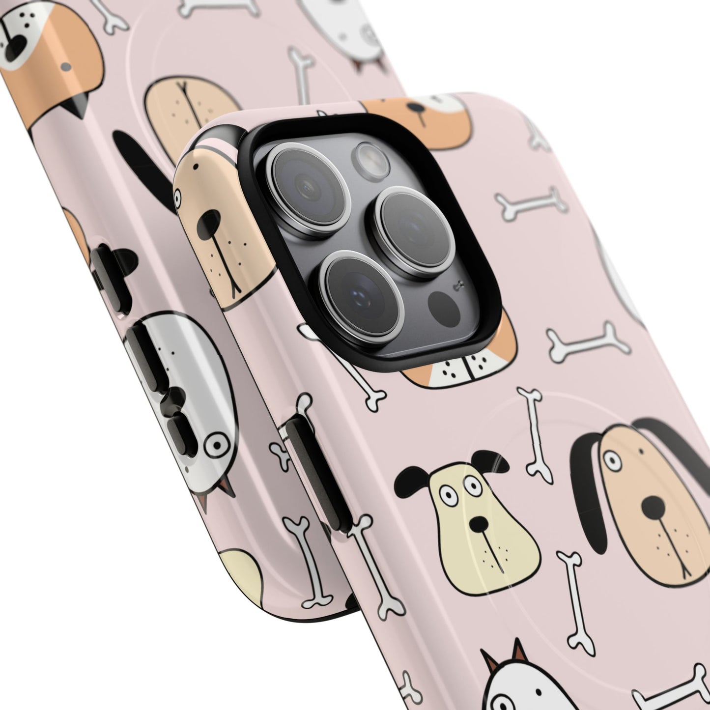 Cute Dog iPhone Case, Tough Magnetic Cases for Pet Lovers, Dog-Themed Accessories, Gift for Dog Owners, Unique iPhone Cover