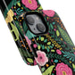 Personalized Floral Fantasy Tough Magnetic iPhone Cases- a Gift for Gardeners, Mother's Day, Birthday Gift, Anniversary Gift, Presents