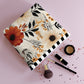 Boho Chic Cotton Cosmetic Bag