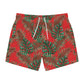 Red Tropical Bliss Swim Trunks (AOP)