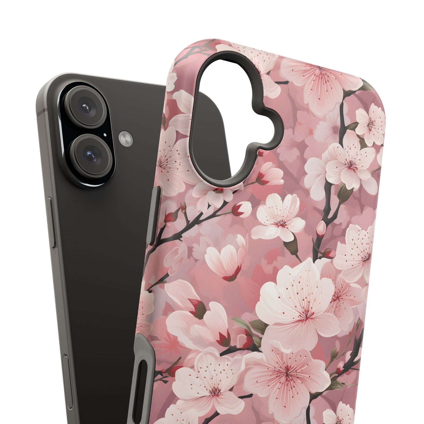 Cherry Blossom Magnetic Tough iPhone Cases