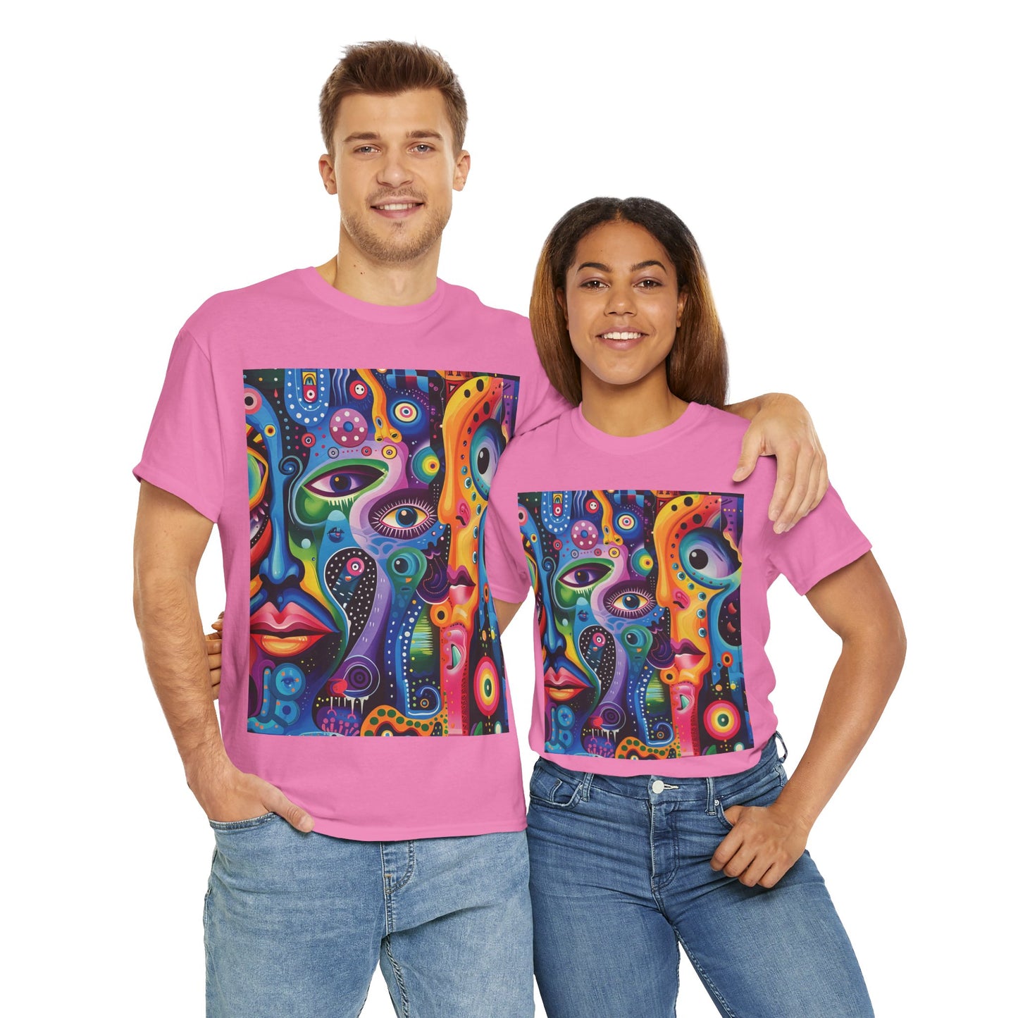 Psychedelic Visions Unisex Heavy Cotton Tee