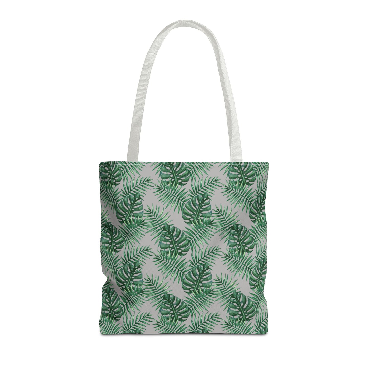 Grey Tropical Bliss Tote Bag