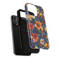 Cathedral Petals Tough Magnetic iPhone Case, Durable, Stylish, Unique Floral Design, Gifts for Her, Birthday, Everyday Use, Stained Glass iPhone Case.