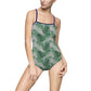 Grey Tropical Bliss Women's One-piece Swimsuit (AOP)