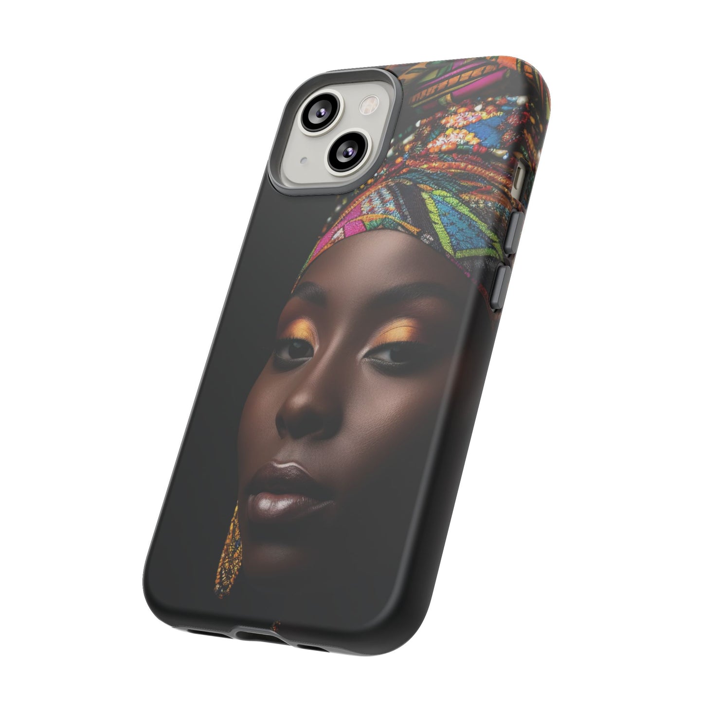 Regal Reflections: African Majesty Tough Google Pixel, iPhone and Samsung Cases.