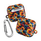 Cosmic Swirl AirPod Case - Colorful Protective Cover for Music Lovers